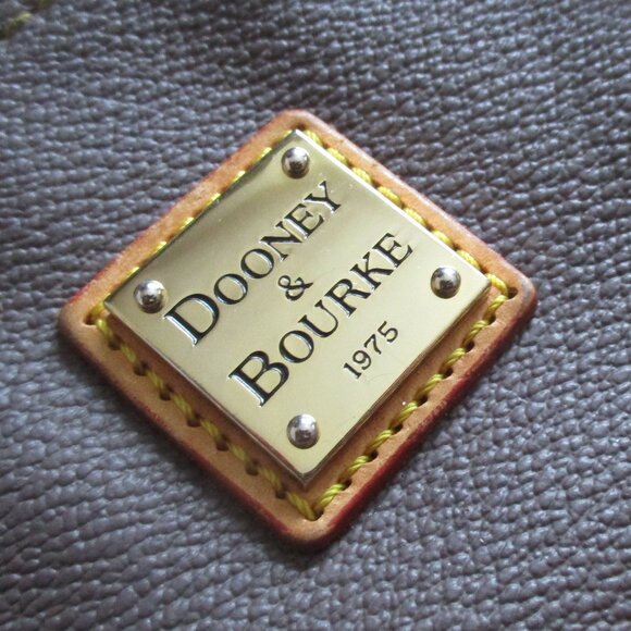 Dooney & Bourke Daniela Satchel Dark Brown - Picture 2 of 14